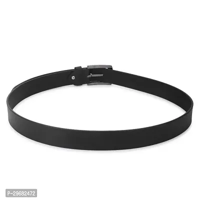 Men Formal Black Genuine Leather Belt-thumb4