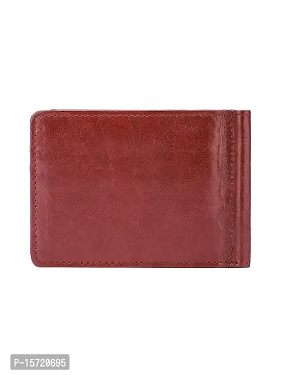 Trendy Men Artificial Leather Tan Card Holder-thumb5