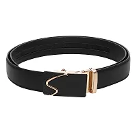 Winsome Deal Men Slider Buckle Artificial Leather belt Pack of 1-thumb2