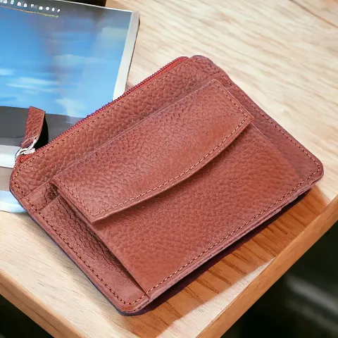 Classy Faux Leather Textured Card Holder