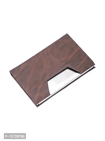 Trendy Men Brown Card Holder-thumb2