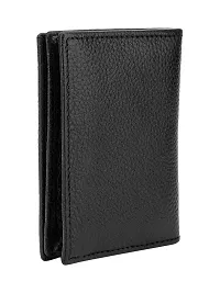 Trendy Men Black Card Holder-thumb3