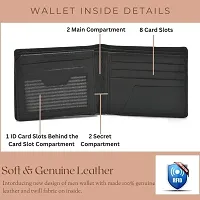 Kastner Men Premium Full Grain Leather Wallet with RFID Blocking-thumb4