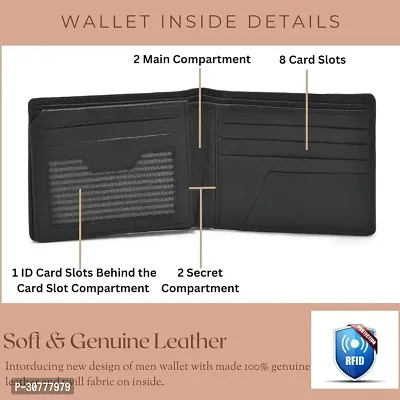 Kastner Men Premium Full Grain Leather Wallet with RFID Blocking-thumb5