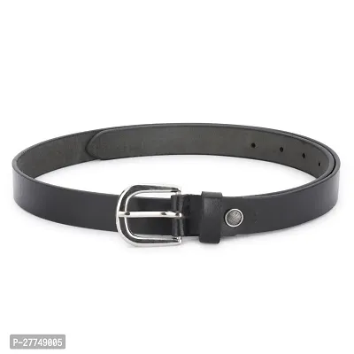 Women Formal Black Genuine Leather Belt-thumb4