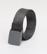 Mens Canvas Solid Belt-thumb2