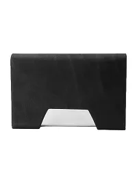 Trendy Men Black Card Holder-thumb1