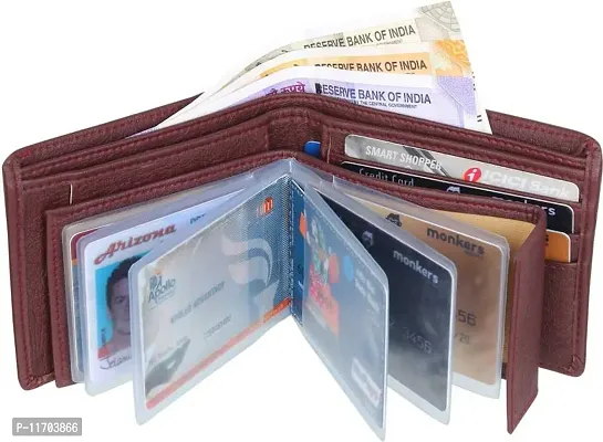 Stylish Men Affordable, Durable Card And Money Organiser Wallets-thumb0
