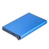 Kastner Metal Blue Card Holder-thumb2