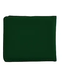 Stylish Green Printed Artificial Leather Wallet For Men-thumb2