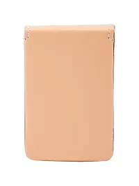 Trendy Men Artificial Leather Cream Card Holder-thumb3