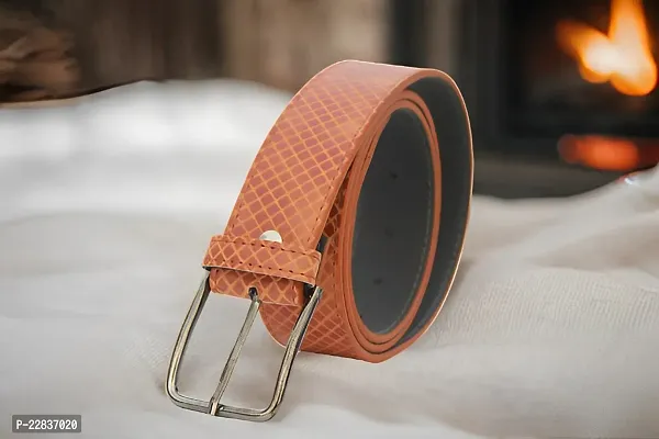 Kastner Artificial Leather Belt For Men's-thumb0