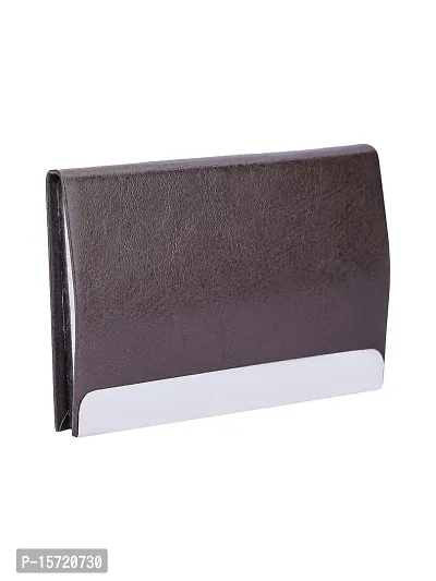 Trendy Men Brown Card Holder-thumb3