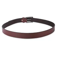 Men Formal Brown Genuine Leather Belt-thumb3