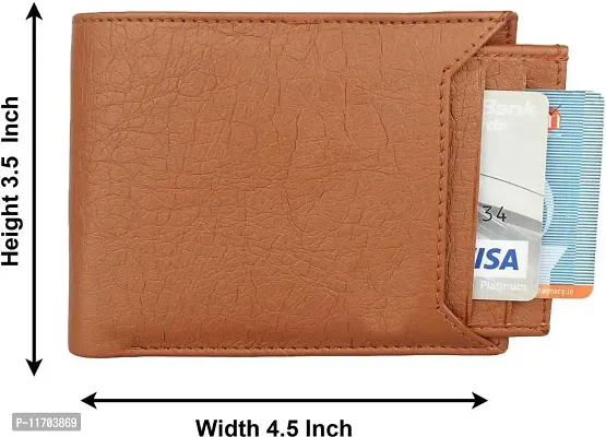 Stylish Men Affordable, Durable Card And Money Organiser Wallets-thumb2