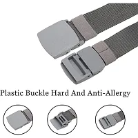 Unisex Nylon  Canvas Waist Belt Pack Of 2-thumb2