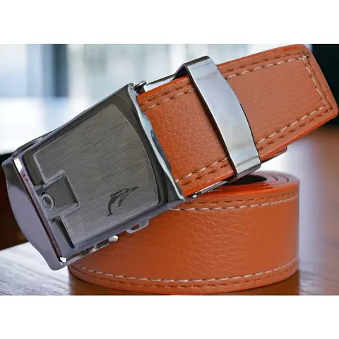 Stylish Synthetic Textured Belts For Men