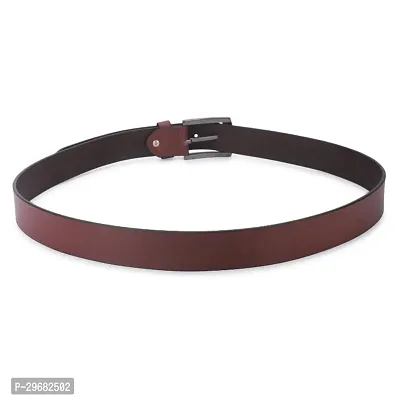 Men Formal Brown Genuine Leather Belt-thumb4