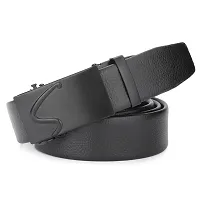 Kastner Men Formal Black Autolock Belt-thumb1