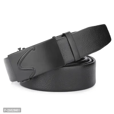 Kastner Men Formal Black Autolock Belt-thumb2