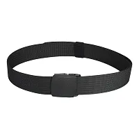 Stylish Solid Canvas Belt for Men-thumb2