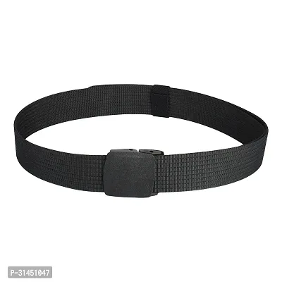 Stylish Solid Canvas Belt for Men-thumb3