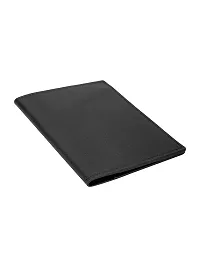 Trendy Men Artificial Leather Black Card  PassPort Holder-thumb2