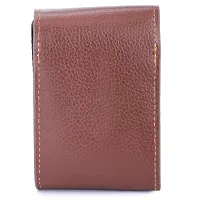 Kastner Artificial Leather Tan Card Holder-thumb4