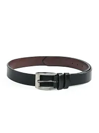Classic Synthetic Leather Solid Belt For Men-thumb1