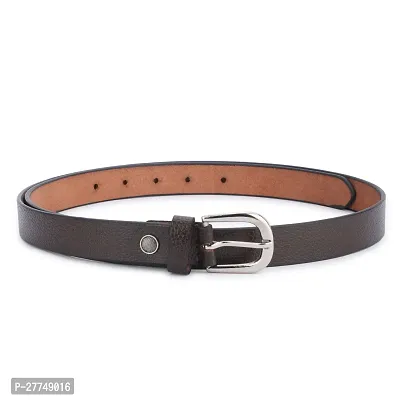 Women Formal Brown Genuine Leather Belt-thumb4