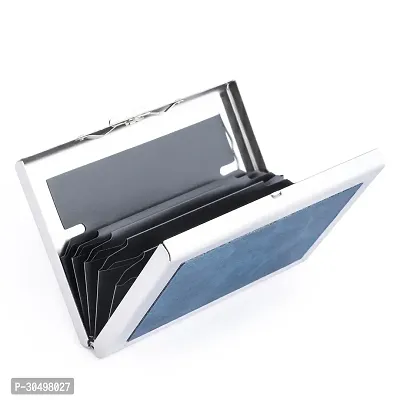 Kastner Metal Blue Card Holder-thumb3