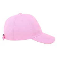 Girls Unicorn Cotton Bbaseball Cap (Pink)-thumb2