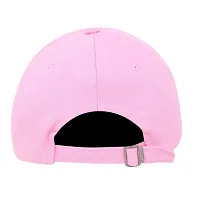 Girls Unicorn Cotton Bbaseball Cap (Pink)-thumb3