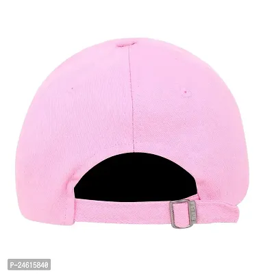 Girls Unicorn Cotton Bbaseball Cap (Pink)-thumb4