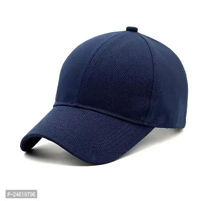 Premium Cotton 6 Panel Plain Summer Cap with Adjustable Velcro Strap and Air Holes for All Sports, All Outfits