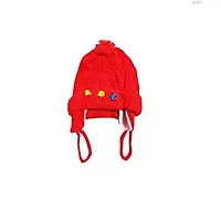 Ultra Soft ABC Woollen Unisex Winter Cap for Boy  Girls Child/Baby/Kids (red) A1-thumb1