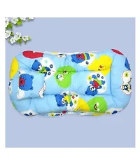 New Born Baby Bedding Set Cotton Mattress with Mosquito Net (0-6 Months) (Blue) B2-thumb1