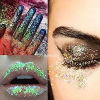 Elecsera Colorful Sparkle Chunky Eyeshadow Glitter Powder Thick  Thin (Multicolor)-thumb4