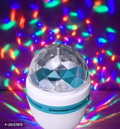 Beautiful Crystal Rotating Magic Disco LED Light With Bluetooth Connectivity-thumb0