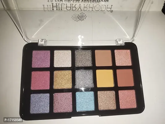 Elecsera Eye Shadow Glitter Powder Set with Eyeshadow Brush