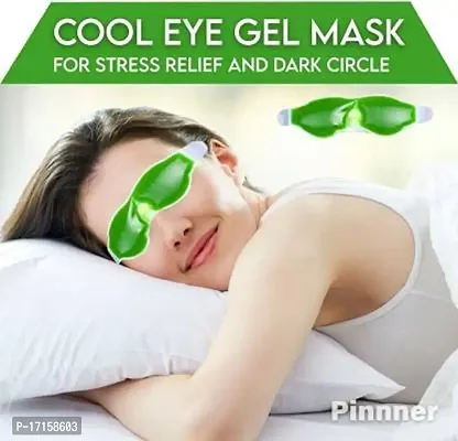 Elecsera Pack Of 3 Gel Aloe Vera Eye Mask Cool Eye Mask (10 ml)-thumb3