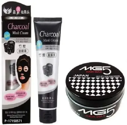 Elecsera Face Mask Anti Blackhead Removal with MG5 hair Wax (2 Items in the set)