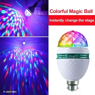 Beautiful Crystal Rotating Magic Disco LED Light With Bluetooth Connectivity-thumb4