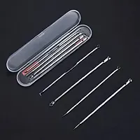 Elecsera Stainless Steel Blackhead Pimple Extractor/Remover Tool (Pack of 4)-thumb1