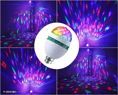 Beautiful Crystal Rotating Magic Disco LED Light With Bluetooth Connectivity-thumb0