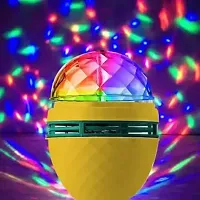 Elecsera Diwali Decoration / Disco Light / Multicolor Led Bulb Light / Rotating Led Bulb Single Disco Ball (Ball Diameter: 2.5 cm)-thumb3