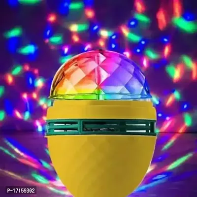 Elecsera Diwali Decoration / Disco Light / Multicolor Led Bulb Light / Rotating Led Bulb Single Disco Ball (Ball Diameter: 2.5 cm)-thumb4