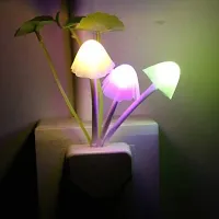 Elecsera Mushroom Sensor LED Color Night Lamp (10 cm, Multicolor)-thumb3