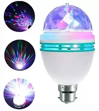 Elecsera LED Crystal Rotating Bulb Magic Disco Light Night Lamp for Party/Home Decoration Single Disco Ball (Ball Diameter: 2.5 cm)-thumb4