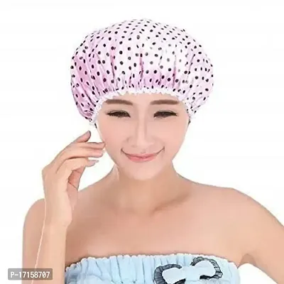 Elecsera Reusable Elastic Water Proof Shower Cap